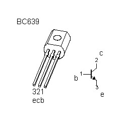 Transistor BC639 (Pacote c/10)